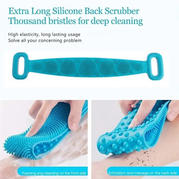 Silicone Body Scrubber Belt
